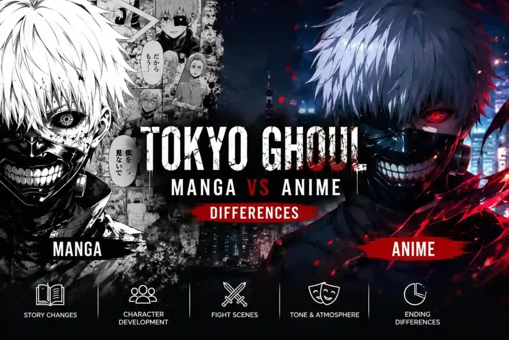 Tokyo Ghoul Manga vs Anime Differences: The Complete Breakdown Every Fan Needs