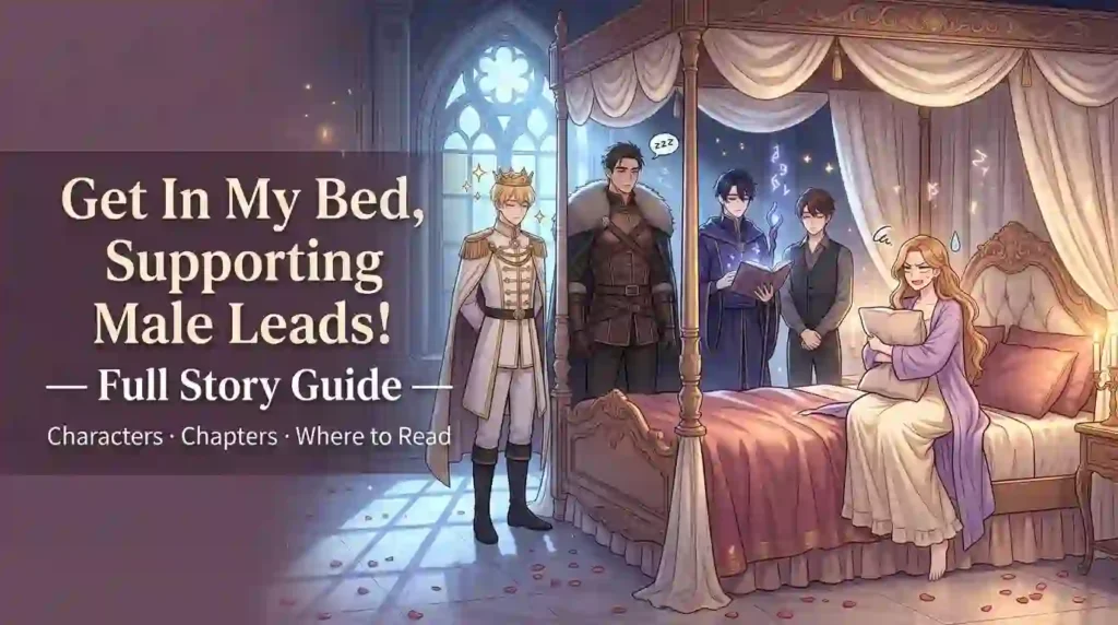 get in my bed supporting male leads