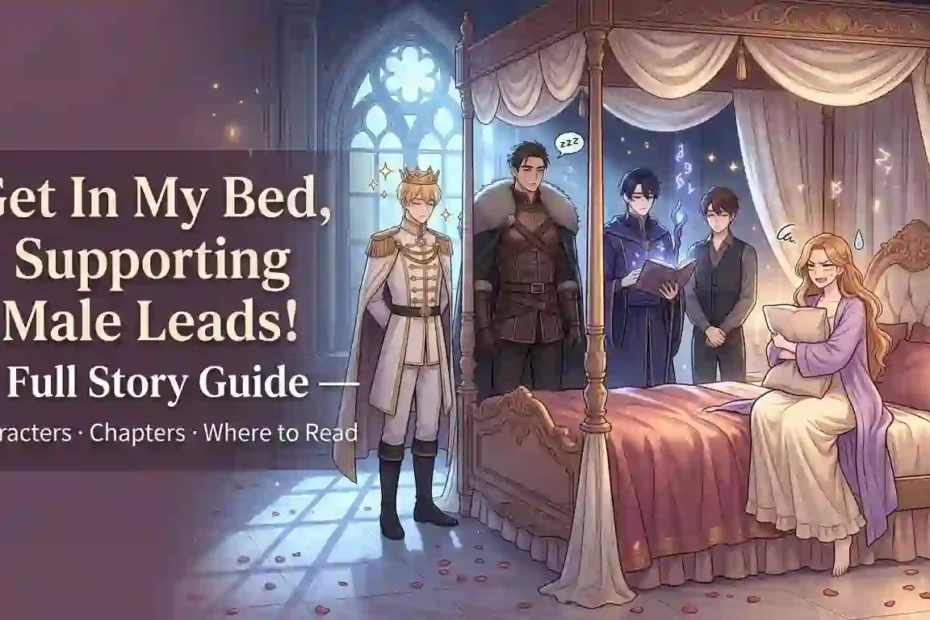get in my bed supporting male leads